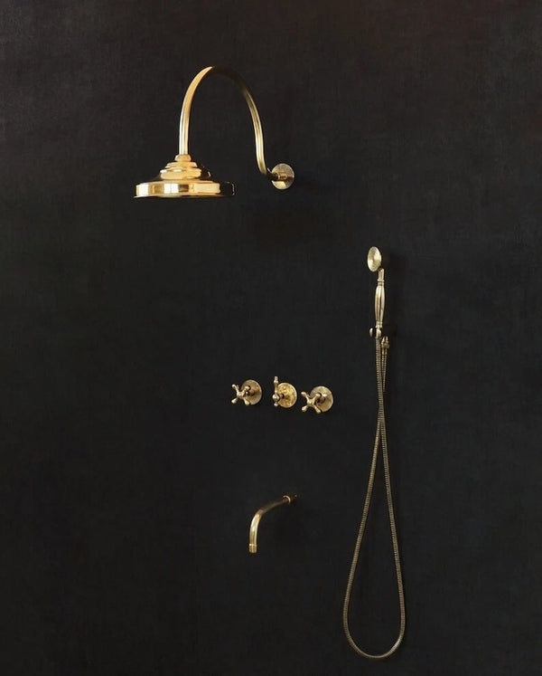 Brass Shower Fixtures - Brass Shower System