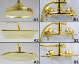 Brass Shower System - Brass Shower Set