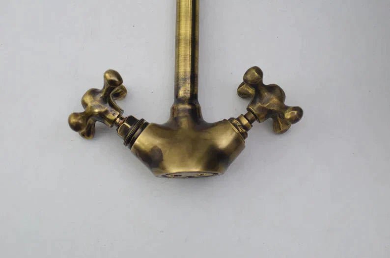 Single Hole Bathroom Faucet - Oil Bronze Bathroom Faucet