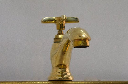 Single Hole Brass Bathroom Faucet - Brass Single Hole Bathroom Faucet