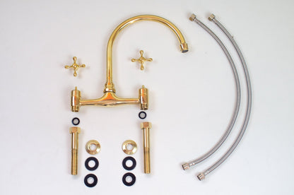 Nova Straight Legs Bridge Faucet