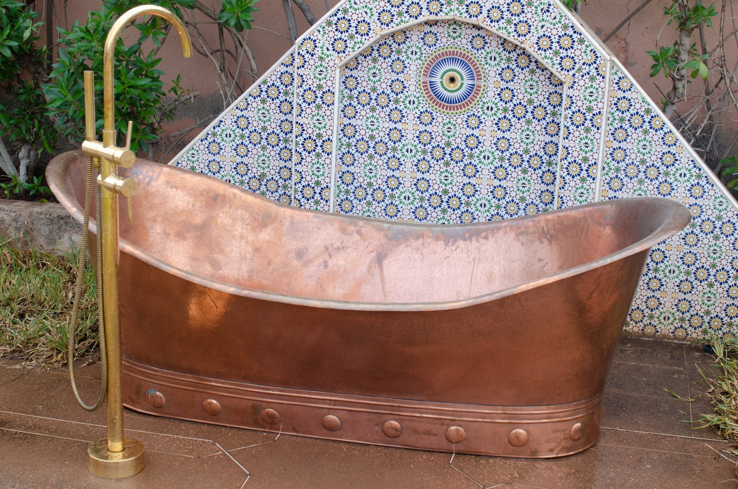 Freistehende Wannenarmatur – Wannenarmatur mit Handbrause