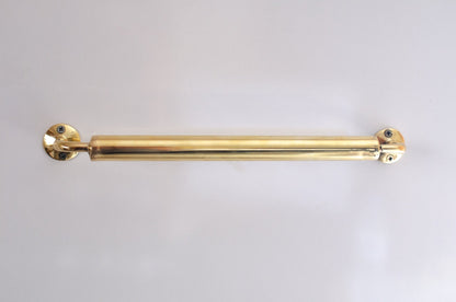Unlacquered Brass Towel Holder - Bathroom Towel Rail