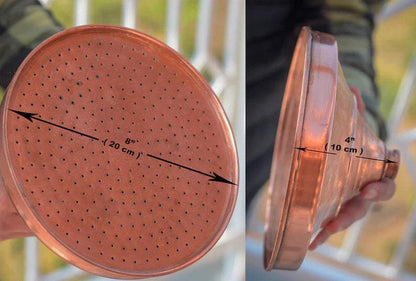Real Copper Shower Head
