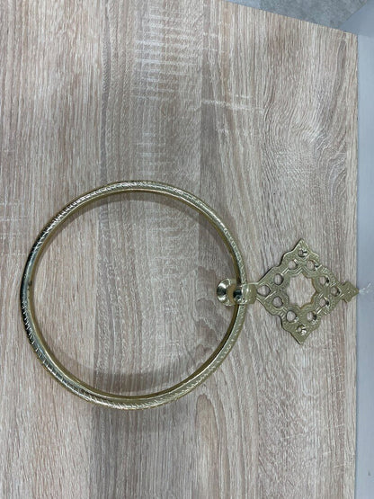 Ensemble d'accessoires de salle de bain en laiton antique